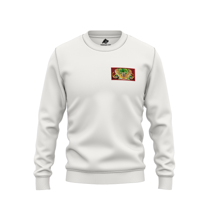 Legendary Super Saiyan SSJ Broly Dragon Ball Embroidered Sweatshirt (1)