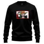 Luffy Strawhat One Piece Embroidered Sweatshirt 1