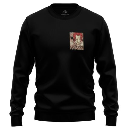 Red Hair Pirates Shanks One Piece Embroidered Sweatshirt 1