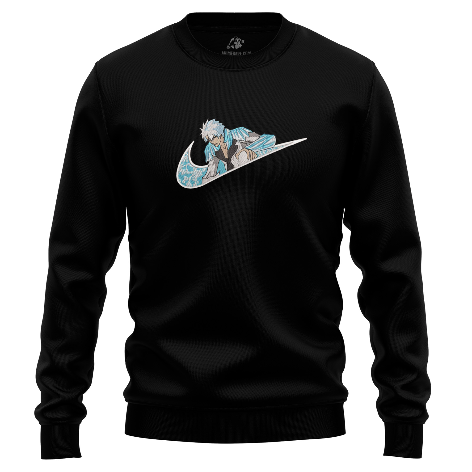 Toshiro Hitsugaya Check Style Bleach Embroidered Sweatshirt 1 Toshiro Hitsugaya Check Style Bleach Embroidered Sweatshirt 1