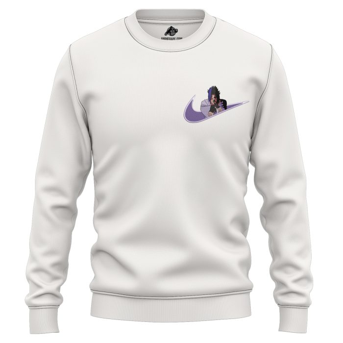 Uchiha Sasuke Cursed Seal of Heaven Naruto Shippuden Embroidered Sweatshirt 2