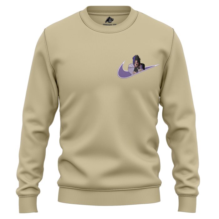 Uchiha Sasuke Cursed Seal of Heaven Naruto Shippuden Embroidered Sweatshirt 3