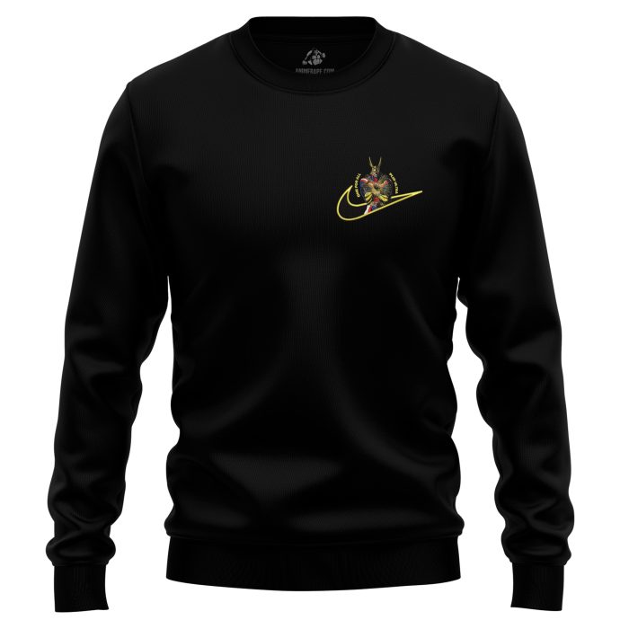 All Might Toshinori Yagi My Hero Academia Embroidered Sweatshirt 1