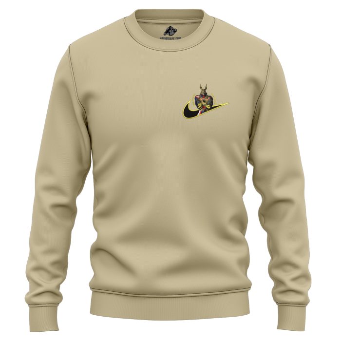 All Might Toshinori Yagi My Hero Academia Embroidered Sweatshirt 3