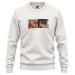 Attack Titan VS Armored Titan Attack on Titan Embroidered Sweatshirt 2