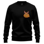 Baby Kurama Logo Style Naruto Shippuden Embroidered Sweatshirt 1