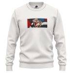 Buggy The Clown One Piece Embroidered Sweatshirt 2
