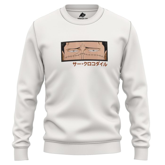 Desert King Crocodile One Piece Embroidered Sweatshirt 2