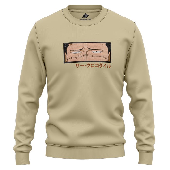 Desert King Crocodile One Piece Embroidered Sweatshirt 3