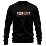 Ichigo Eyes With Hollow Mask Bleach Embroidered Sweatshirt 1