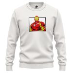 Iron Man Mk46 Armor Marvel Embroidered Sweatshirt 2