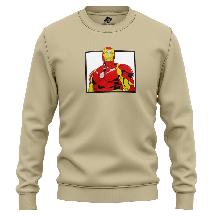 Iron Man Mk46 Armor Marvel Embroidered Sweatshirt 3