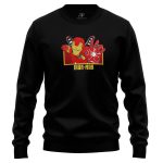 Iron Man Mk50 Armor Marvel Embroidered Sweatshirt 1