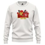 Iron Man Mk50 Armor Marvel Embroidered Sweatshirt 2