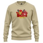 Iron Man Mk50 Armor Marvel Embroidered Sweatshirt 3