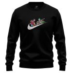 Luffy and Zoro After the Timeskip One Piece Embroidered Sweatshirt 1