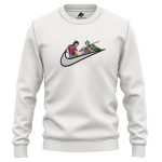 Luffy and Zoro After the Timeskip One Piece Embroidered Sweatshirt 2