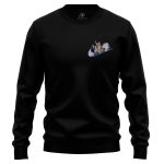 Smoker the White Hunter One Piece Embroidered Sweatshirt 1