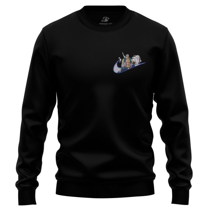 Smoker the White Hunter One Piece Embroidered Sweatshirt 1