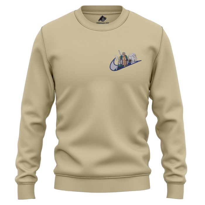 Smoker the White Hunter One Piece Embroidered Sweatshirt 3