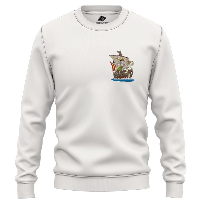 Straw Hat Pirates Going Merry One Piece Embroidered Sweatshirt 2