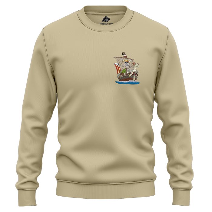 Straw Hat Pirates Going Merry One Piece Embroidered Sweatshirt 3