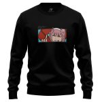 Zero Two DARLING in the FRANXX Embroidered Sweatshirt 1
