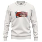 Zero Two DARLING in the FRANXX Embroidered Sweatshirt 2