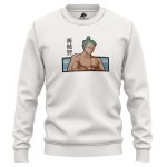 Zoro Roronoa Scar Eye One Piece Embroidered Sweatshirt 2