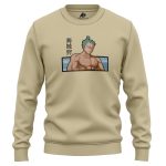 Zoro Roronoa Scar Eye One Piece Embroidered Sweatshirt 3