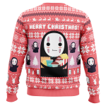 Merry Christmas No Face Spirited Away Ugly Christmas Sweater 1200 2