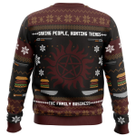 Winchester Christmas Supernatural Ugly Christmas Sweater 1