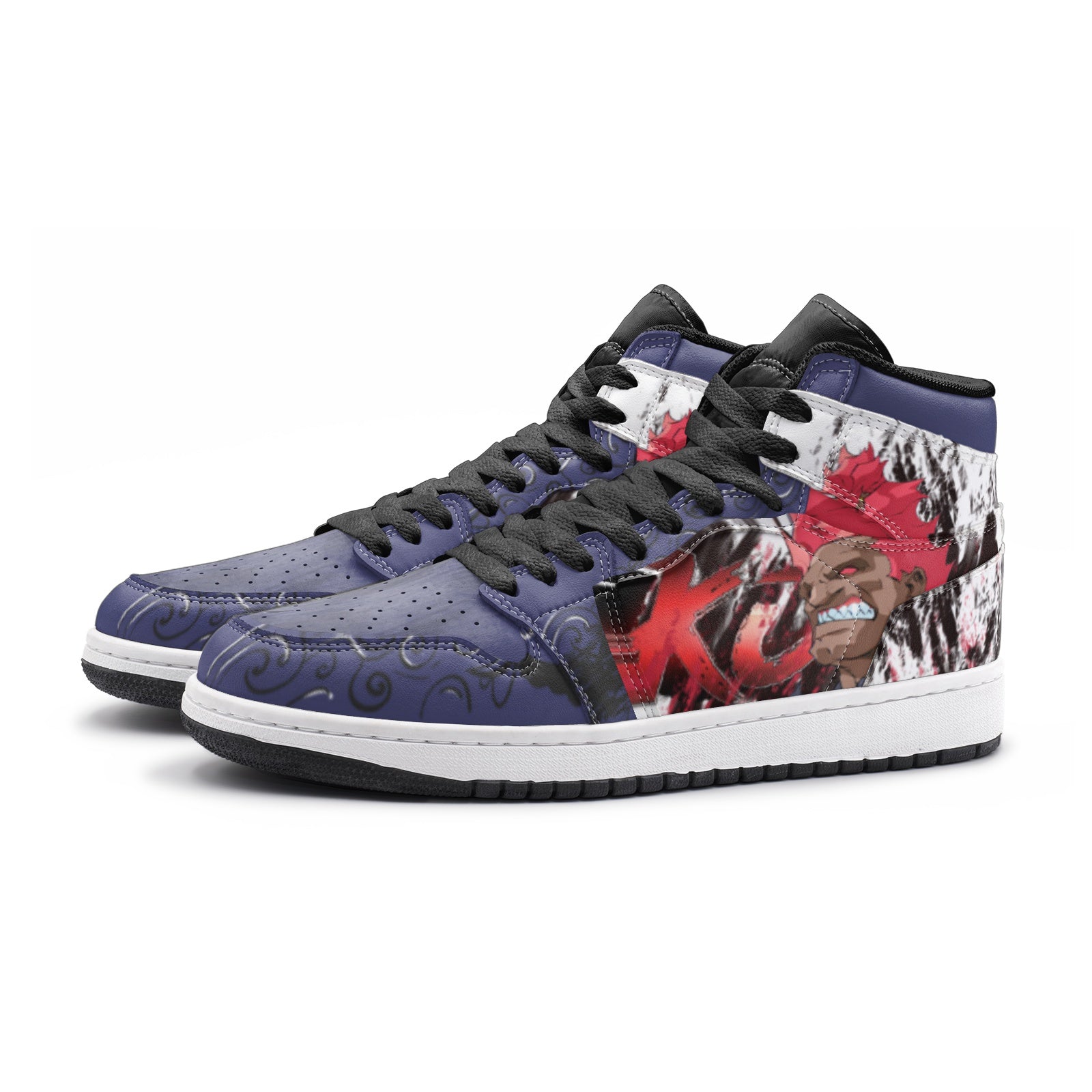 Akuma Street Fighter Mid 1 Basketball Shoes