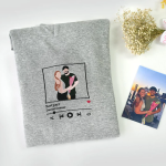 Custom Embroidered Sweatshirt Portrait Music Player Couple Family Gift 3