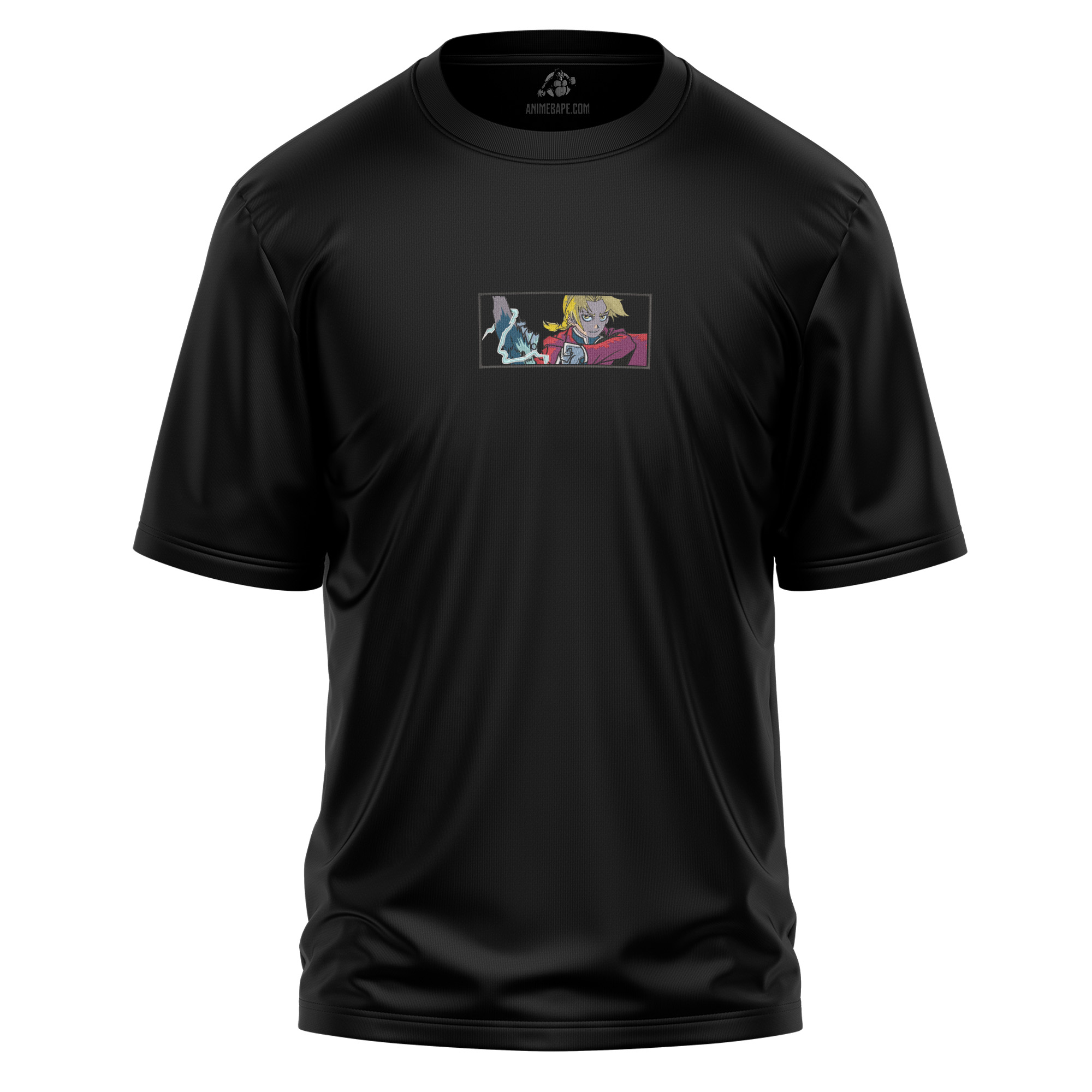 Edward Elric Arm Blade Fullmetal Alchemist Embroidered T Shirt