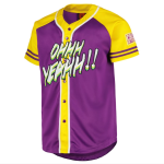 Purple Macho Man Shirt Macho Man Randy Savage Old School Over Printed 3D Baseball Hockey Basketball Jersey Shirt mk 2