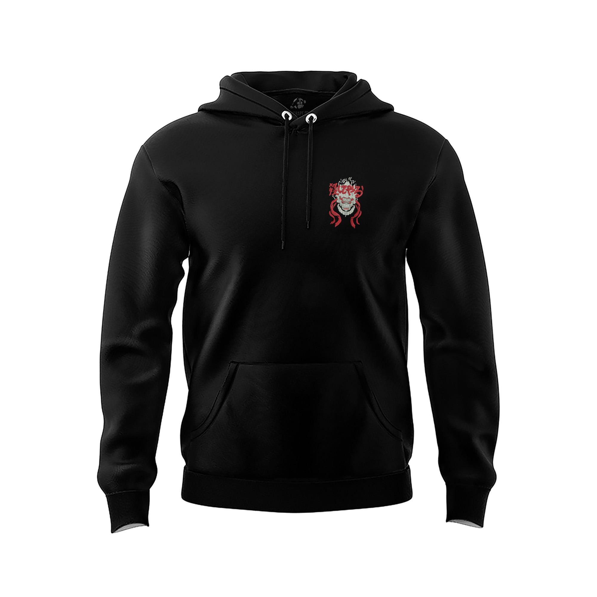 Naruto Tailed Form Naruto Shippuden Embroidered Hoodie