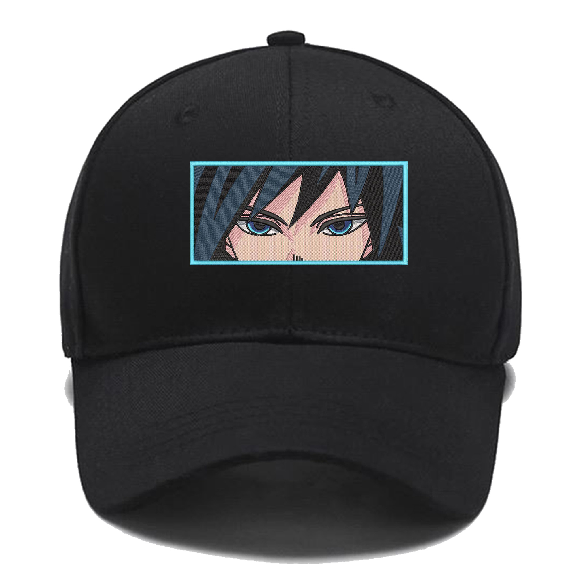Giyu Tomioka Water Hashira Eye Demon Slayer Embroidered Baseball Cap
