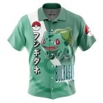 Pokemon Bulbasaur Button Up Hawaiian Shirt