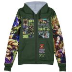 Streetwear Hoodie Cell Games DBZ Zip Jacket - Image 2