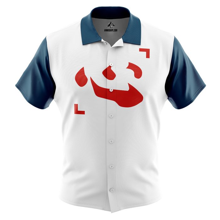 Chairman Netero Hunter X Hunter Button Up Hawaiian Shirt - Image 1