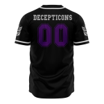 Decepticons Transformers Baseball Jersey - Image 2