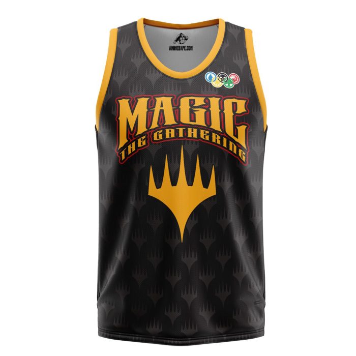 Elements of Magic the Gathering Basketball Jersey - Image 1