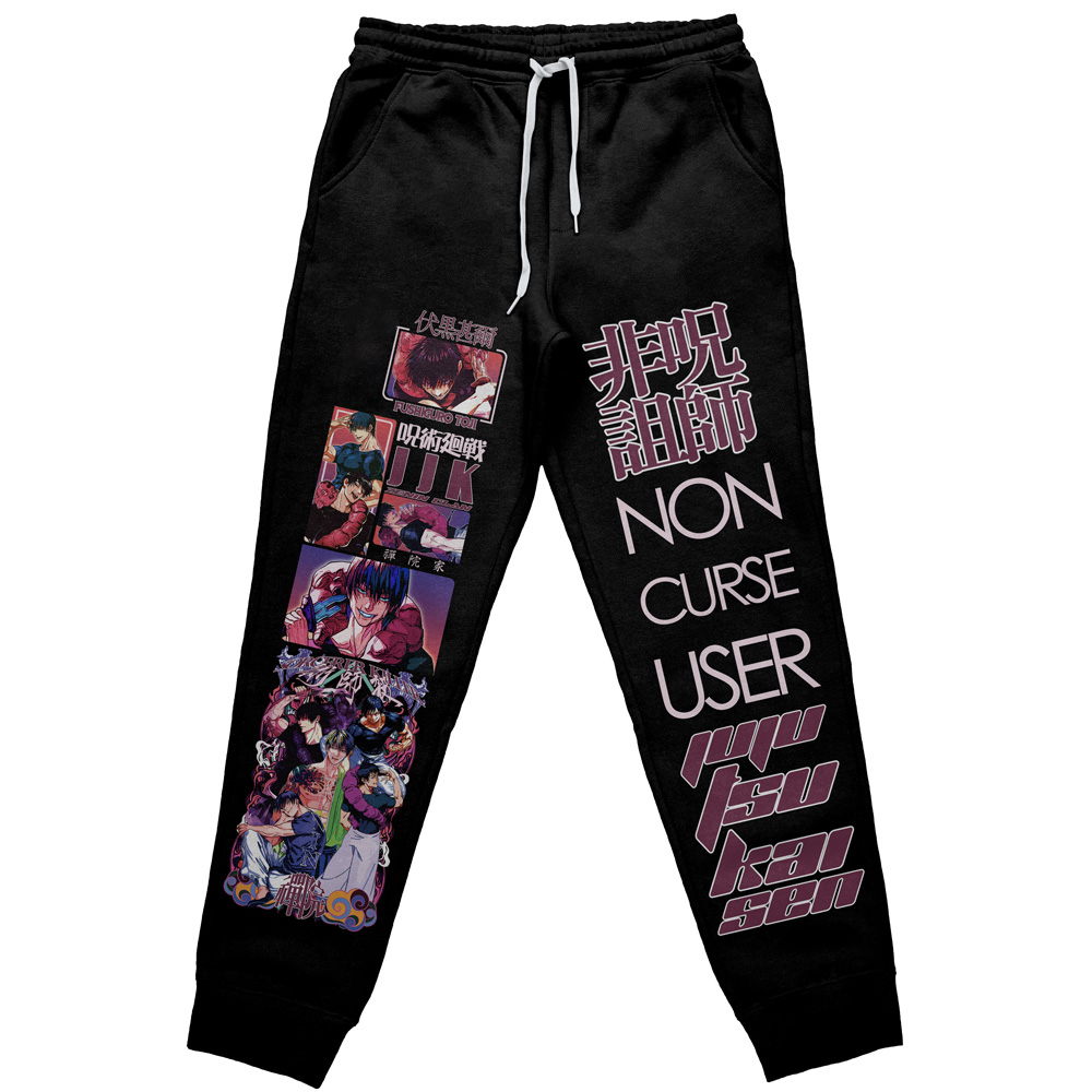 Anime Ape Product Streetwear Sweatpants Fushiguro Toji V2 Jujutsu Kaisen - Image 1
