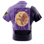 Gear 5th Luffy Awakening One Piece Pirates Button Up Hawaiian Shirt - Image 3