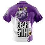 Gear 5th Luffy V4 One Piece Pirates Button Up Hawaiian Shirt - Image 2