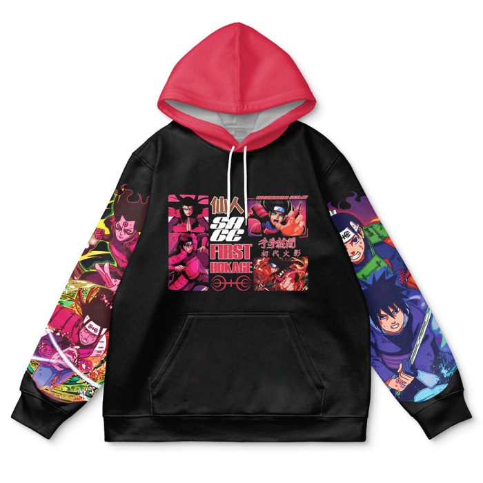 Naruto Streetwear Hoodie Hashirama Senju V3 - Image 2