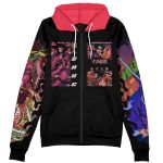 Naruto Streetwear Hoodie Hashirama Senju V3 Zip Jacket - Image 2