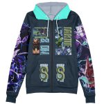 Streetwear Hoodie Hibino Kafka Kaiju No. 8 Zip Jacket