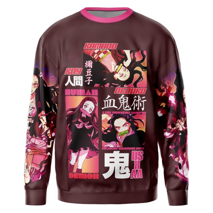 Streetwear Kamado Nezuko V2 Demon Slayer Sweatshirt - Image 2